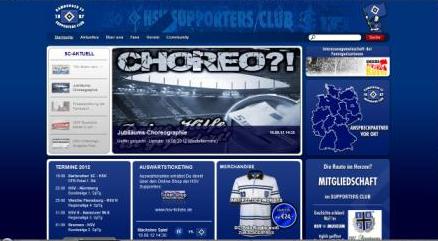 Homepage HSV Supporters