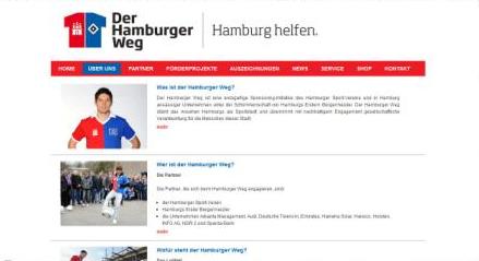 Homepage Hamburger Weg